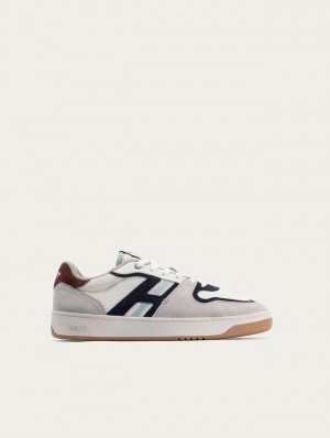 Basket Hoff Melrose Homme Grise Blanche Noir | 8195-OVPYK