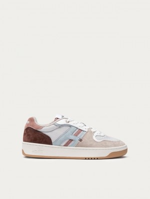 Basket Hoff Rådhuset Femme Blanche Grise | 4831-LKRXI
