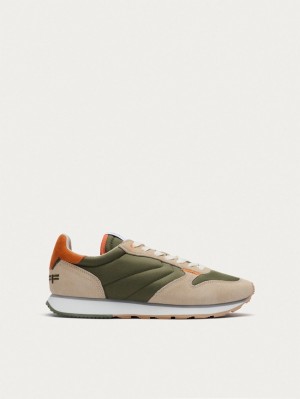 Basket Hoff Rhodes Homme Grise Vert | 8712-XHUPD