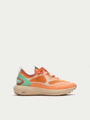 Basket Hoff Stream Femme Orange Vert | 0617-XZUBQ