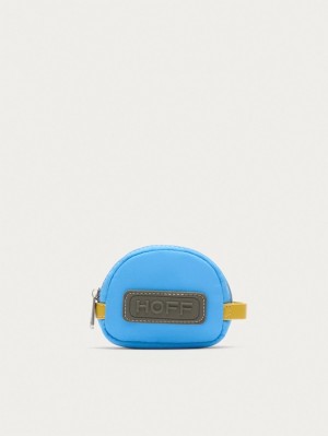 Portefeuilles Hoff Nylon Coin Femme Bleu Grise | 8204-KDJIY