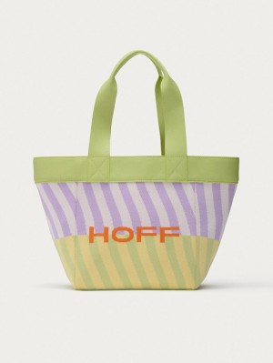 Sacs Hoff Hyde Lima Woven Carrycot Femme Vert Violette | 0937-TSRDG