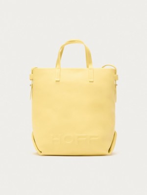 Sacs Hoff Leather Shopper Arcade Femme Jaune | 8913-SMARE