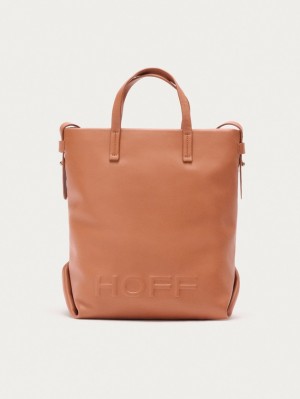 Sacs Hoff Leather Shopper Arcade Femme Marron | 1397-POTMH