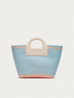 Sacs Hoff Market Basket Femme Bleu | 2375-CRTNP
