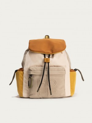 Sacs à Dos Hoff Canal Femme Beige Marron | 5164-HZQDS