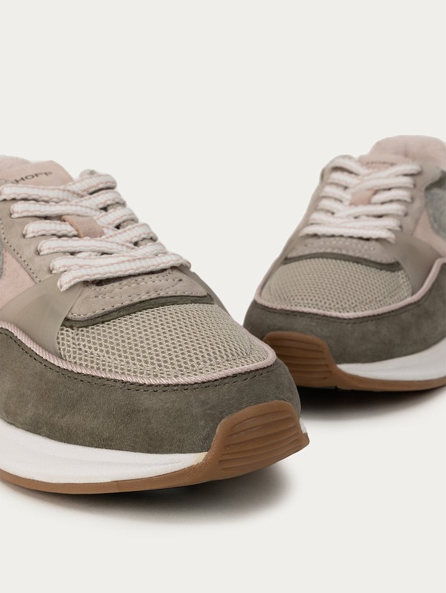 Basket Hoff Dalston Femme Vert Grise | 2087-NLKYI