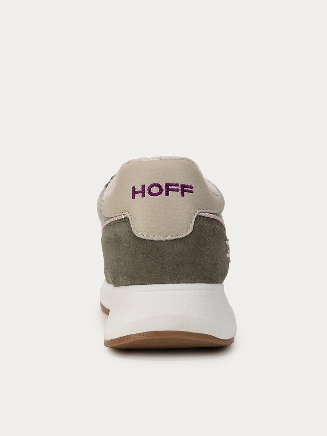 Basket Hoff Dalston Femme Vert Grise | 2087-NLKYI