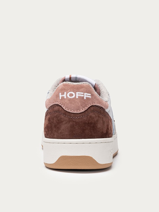 Basket Hoff Rådhuset Femme Blanche Grise | 4831-LKRXI
