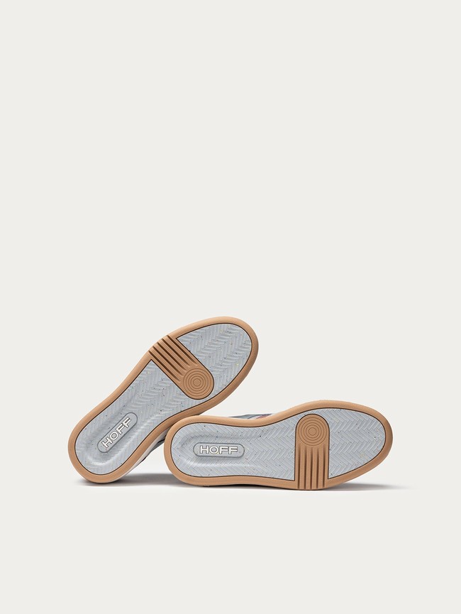Basket Hoff Rådhuset Femme Blanche Grise | 4831-LKRXI