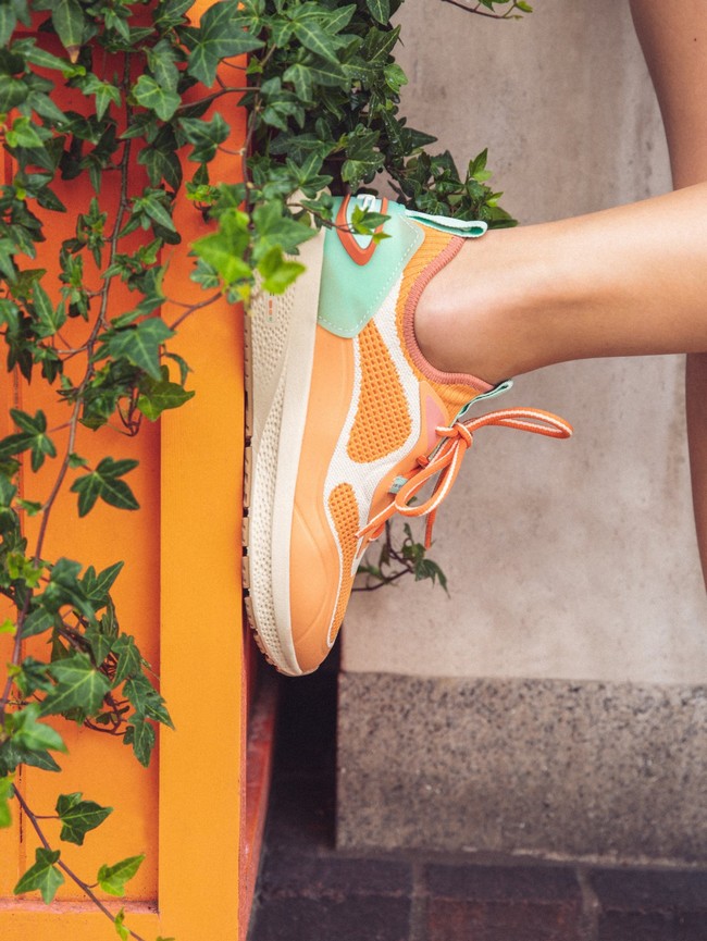 Basket Hoff Stream Femme Orange Vert | 0617-XZUBQ