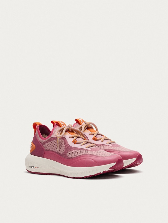 Basket Hoff Wave Femme Rose | 0524-WTVUZ