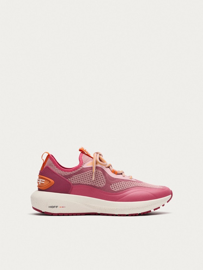Basket Hoff Wave Femme Rose | 0524-WTVUZ