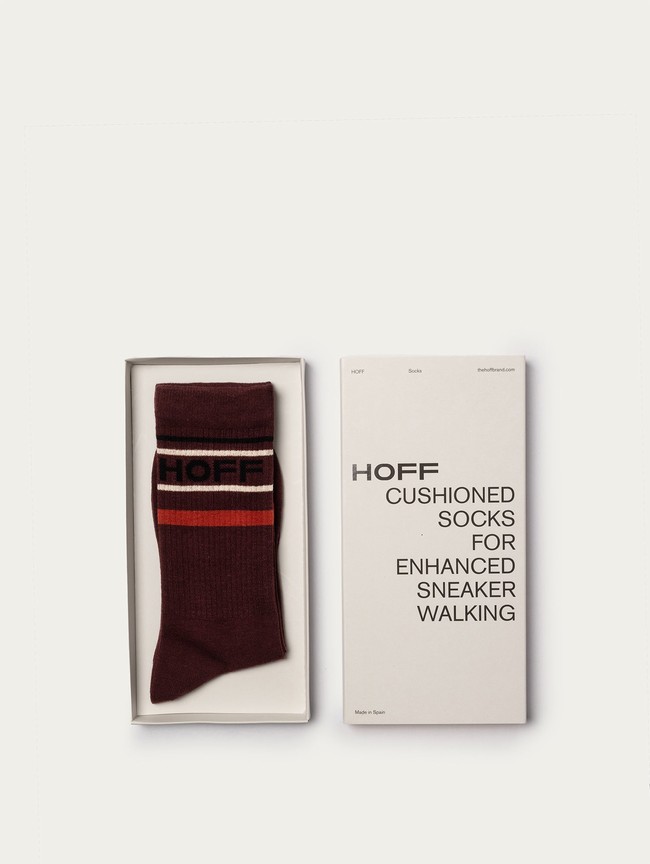 Chaussette Hoff Hamptons Homme Bordeaux | 8267-YOETX