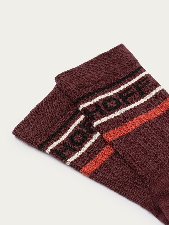 Chaussette Hoff Hamptons Homme Bordeaux | 8267-YOETX