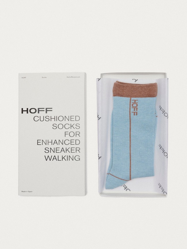 Chaussette Hoff Stripe Femme Bleu | 2934-HNWPM