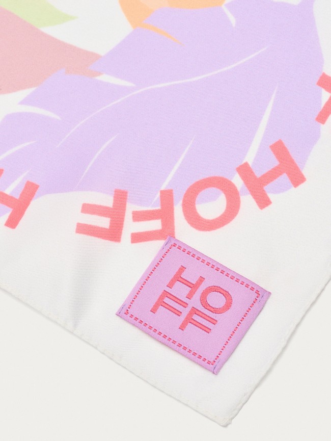 Echarpes Hoff Leaf Foulard Lilac Femme Multicolore | 7160-BRPCY