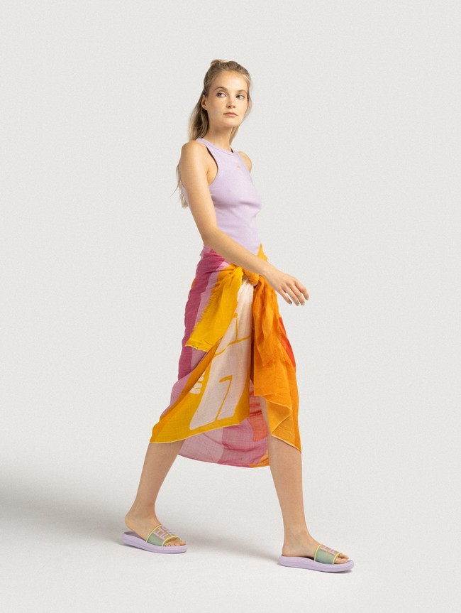 Echarpes Hoff Printed Foulard Yard Femme Multicolore | 5314-AXGCT