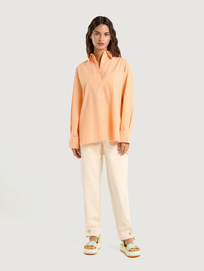 Jean Hoff Azores Off White Femme Beige | 2047-JSCER