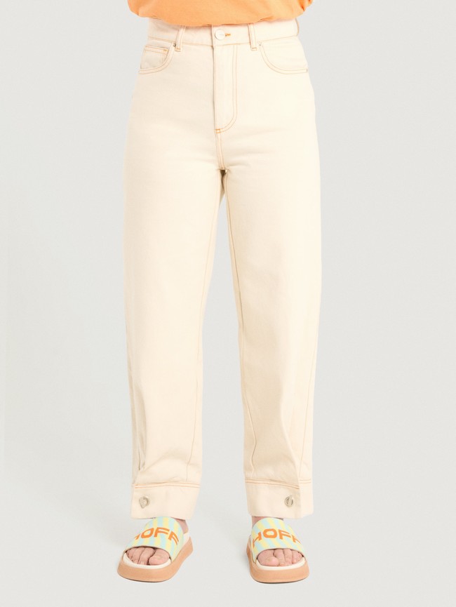Jean Hoff Azores Off White Femme Beige | 2047-JSCER