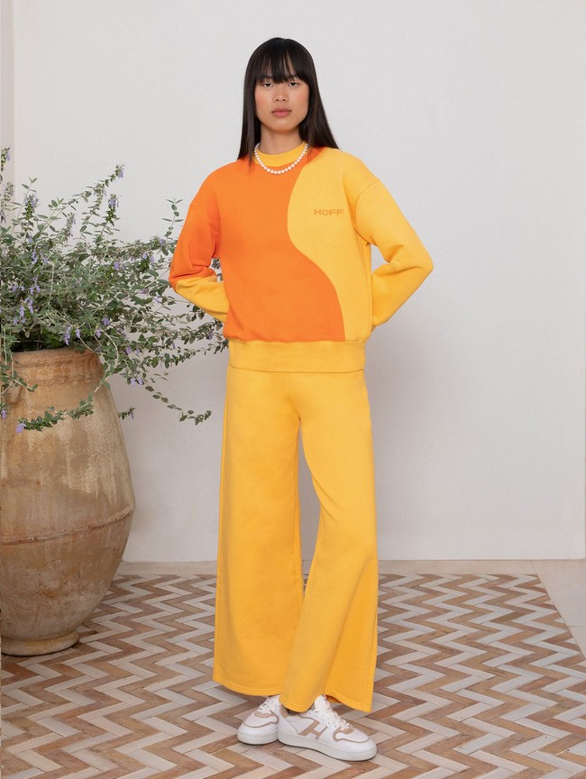 Pantalon Hoff Lanzada Femme Orange | 1802-HGMNL