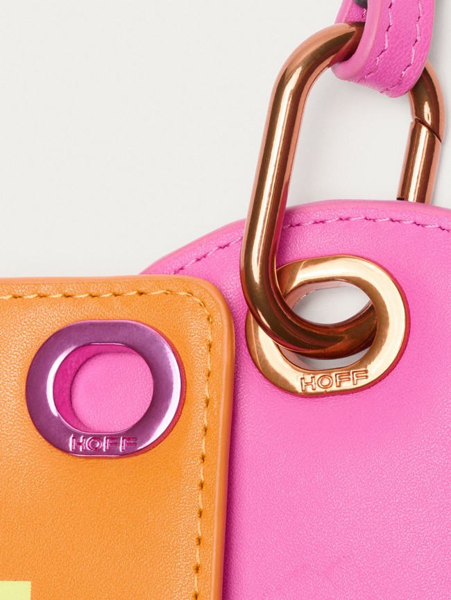 Portefeuilles Hoff Leather Strap Femme Orange Rose | 7685-TZUYI