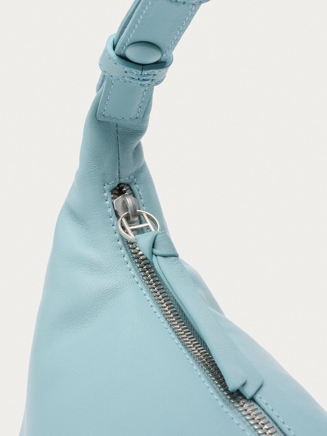 Sacs Hoff Baguette Leather Theatre Femme Bleu | 5874-HLOZA