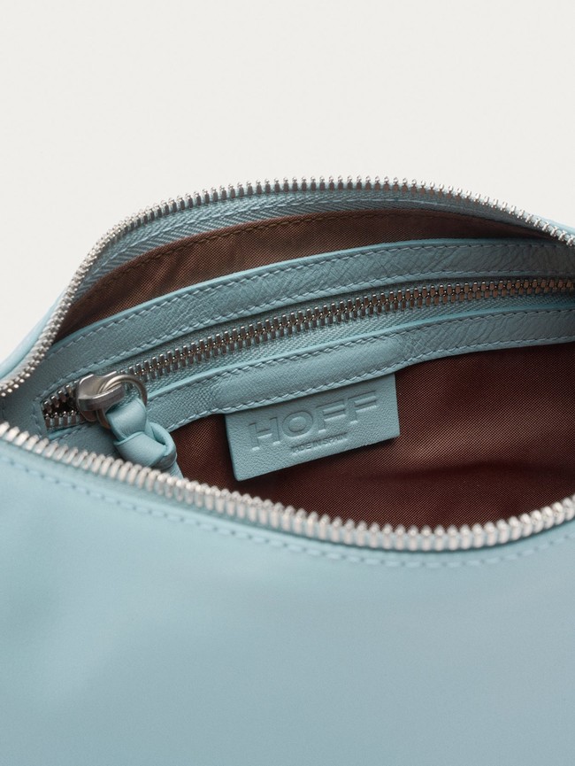 Sacs Hoff Baguette Leather Theatre Femme Bleu | 5874-HLOZA