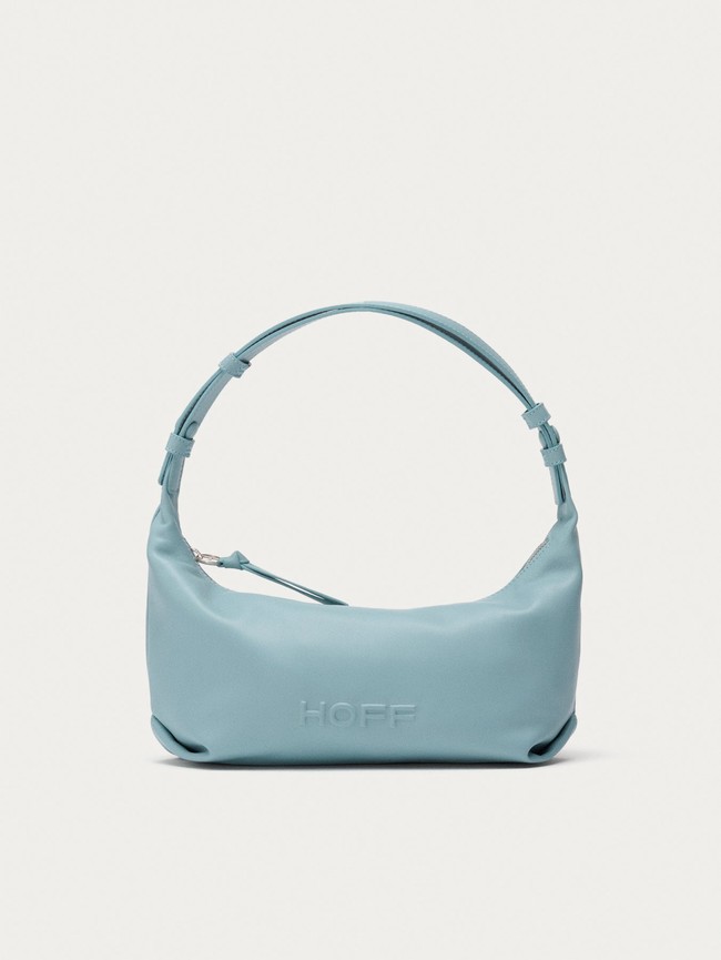 Sacs Hoff Baguette Leather Theatre Femme Bleu | 5874-HLOZA