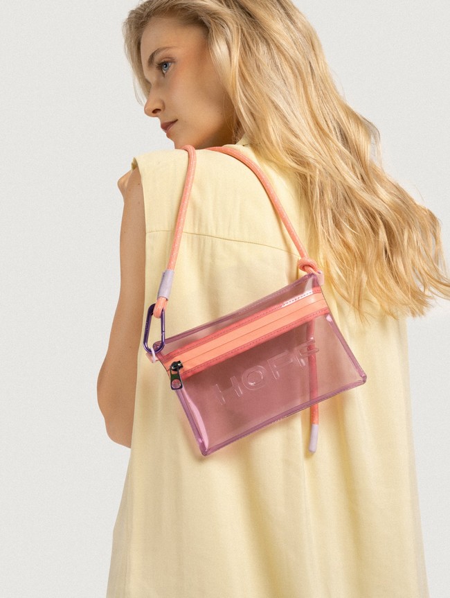 Sacs Hoff Crystal Beach Mini Lilac Femme Rose | 7429-SXMHK