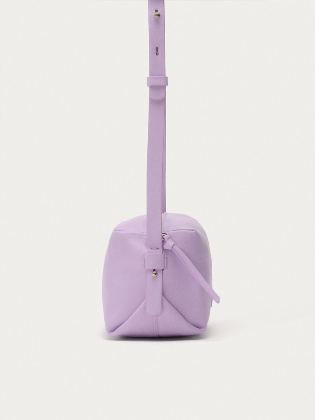 Sacs Hoff Leather Hall Lila Femme Violette | 2163-FQJWY