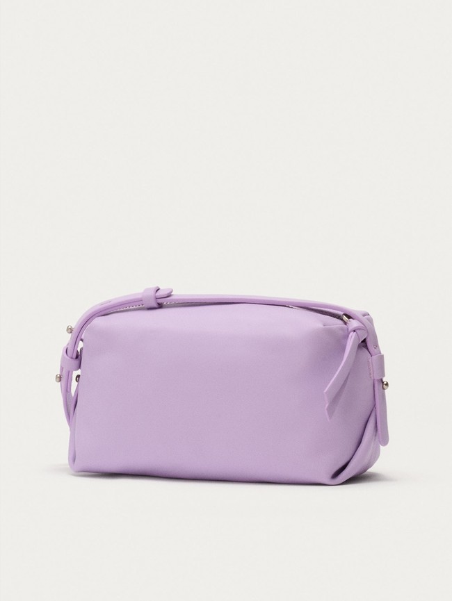 Sacs Hoff Leather Hall Lila Femme Violette | 2163-FQJWY
