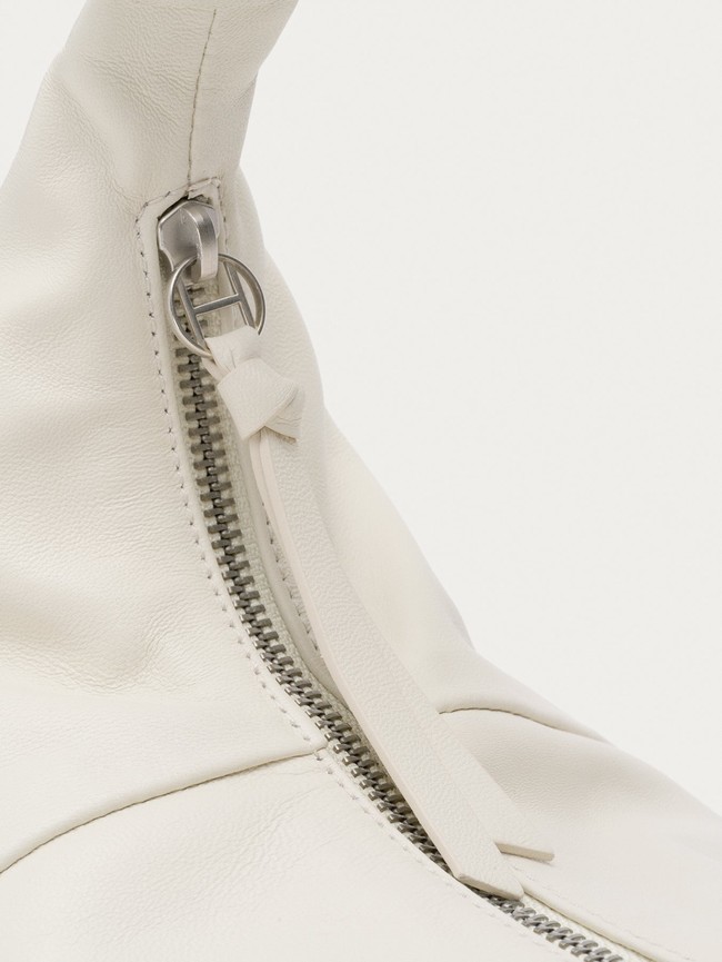Sacs Hoff Leather Hobo Museum Off White Femme Blanche | 4805-WCMPV