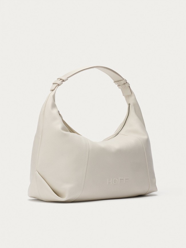 Sacs Hoff Leather Hobo Museum Off White Femme Blanche | 4805-WCMPV