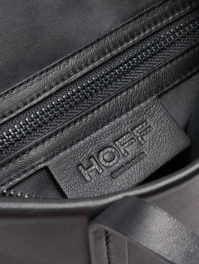 Sacs Hoff Leather Shopper Arcade Femme Noir | 4923-TCMSK
