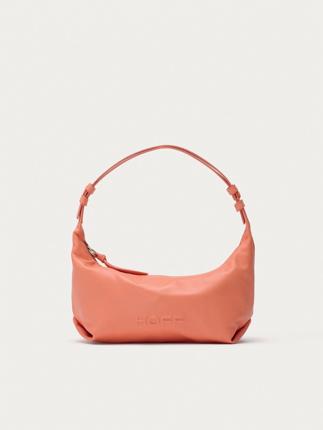 Sacs Hoff Leatheruette Theatre Peach Femme Corail | 7956-SKNIY