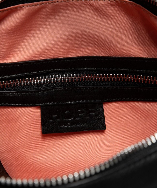 Sacs Hoff Museum Leather Hobo Femme Noir | 8970-KWYJF