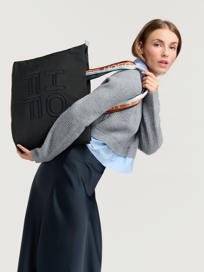 Sacs Hoff Shopper Nylon Arch Femme Noir | 6812-DOBTA