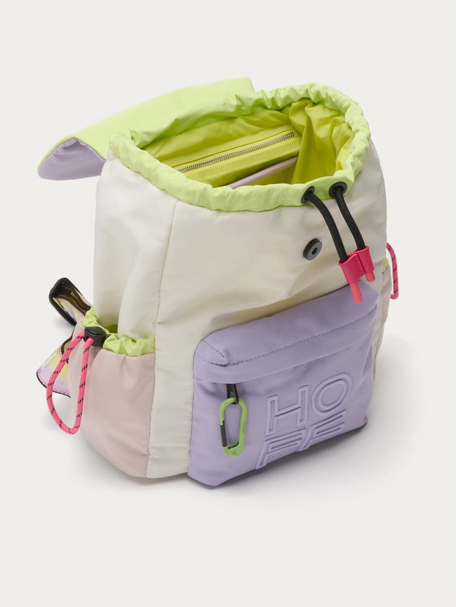 Sacs à Dos Hoff Lila Canal Femme Violette Blanche | 5467-MODVE