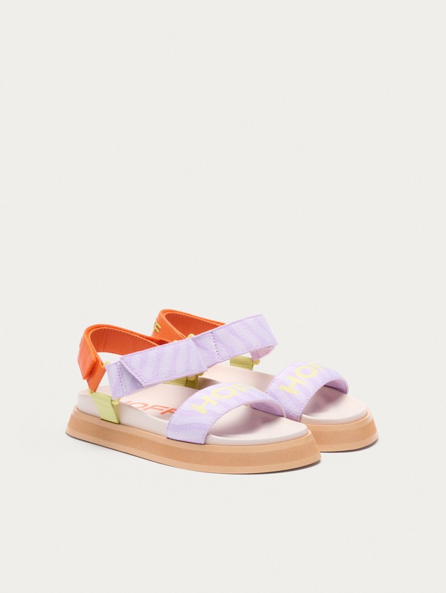 Sandale Hoff Bio Garden Lila Femme Violette Orange | 2431-BQFHY