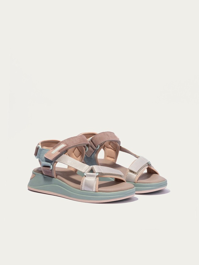Sandale Hoff Lanai Femme Rose Bleu | 8596-SLXWY
