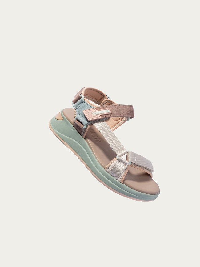 Sandale Hoff Lanai Femme Rose Bleu | 8596-SLXWY