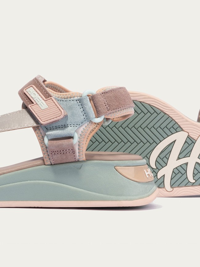 Sandale Hoff Lanai Femme Rose Bleu | 8596-SLXWY