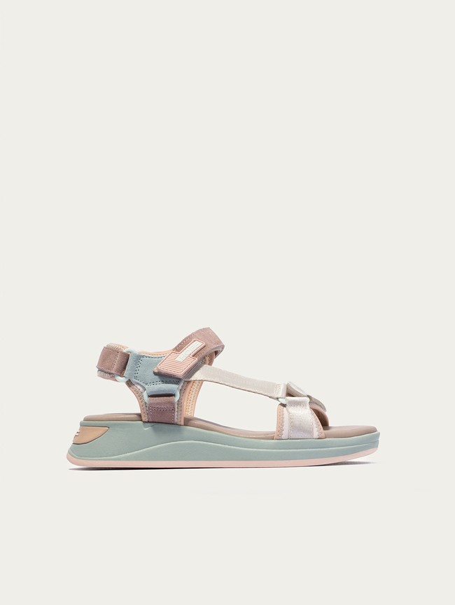 Sandale Hoff Lanai Femme Rose Bleu | 8596-SLXWY