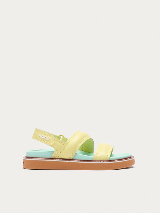 Sandale Hoff Lime Road Femme Jaune Bleu | 9610-QXJHC