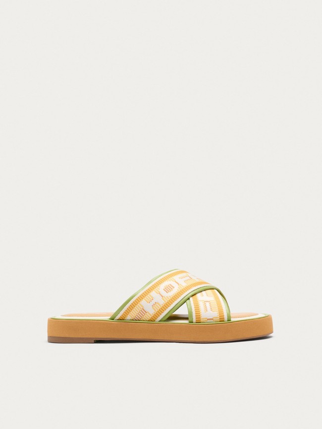 Sandale Hoff Market Femme Orange Vert | 8426-NIDLZ