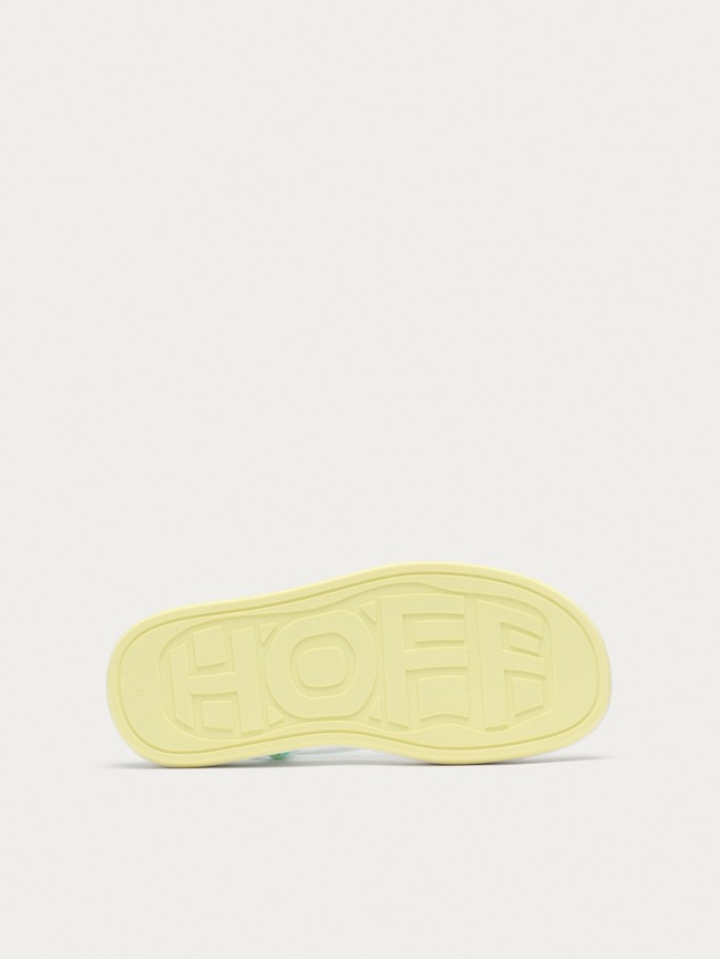 Sandale Hoff Off White Festival Femme Vert Blanche | 3741-AFHZP