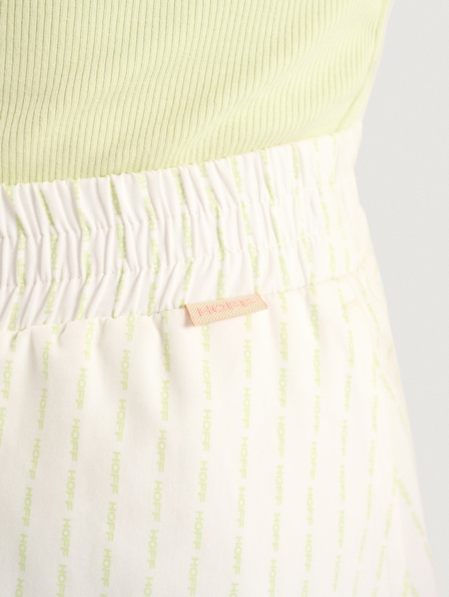 Short Hoff Logo Hoff Hawaii Femme Blanche | 2198-TNPMF