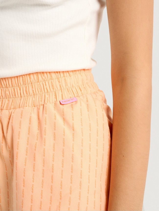Short Hoff Logo Hoff Hawaii Femme Corail | 8256-RKMXD