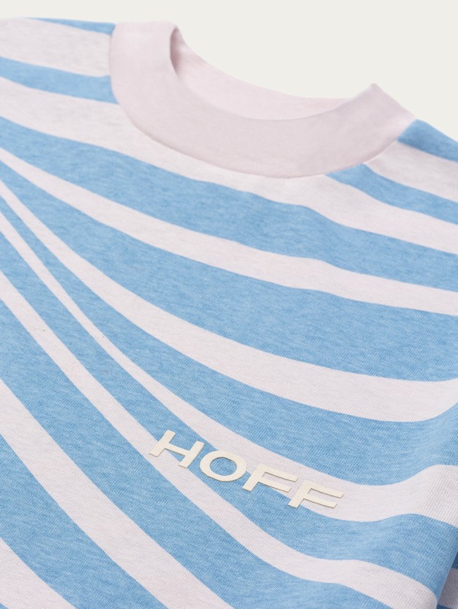 T Shirts Hoff Tarifa Femme Bleu Grise | 0853-NHGXS
